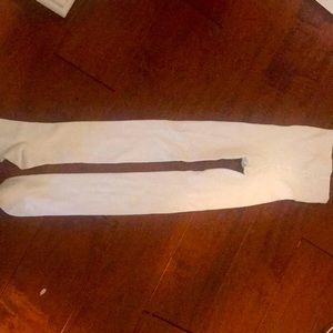 White tights